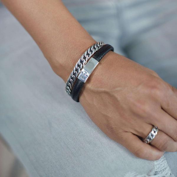 118 Armband Dames DOUBLE LINKED Collection