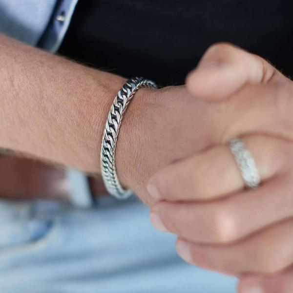 118 Armband Heren DOUBLE LINKED Collection