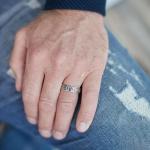 130 Ring Heren CROSSLINE Collection