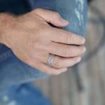 133 Ring Heren CROSSLINE Collection