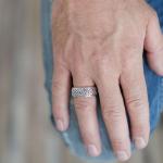 133 Ring Heren CROSSLINE Collection