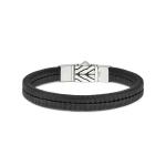 157BLK Armband Schwarz CHEVRON Collection