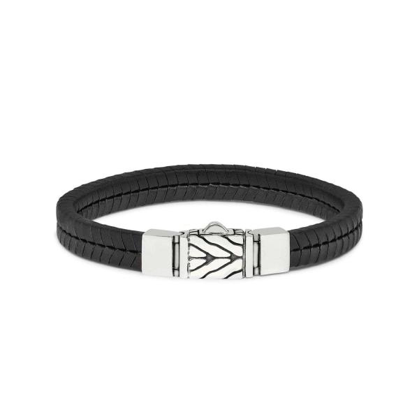 157BLK Armband Schwarz CHEVRON Collection