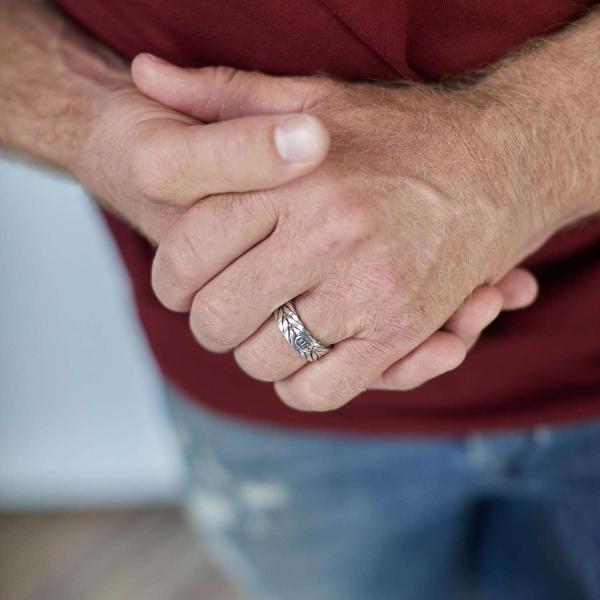 167 Ring Heren CHEVRON Collection