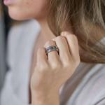 167 Ring Dames CHEVRON Collection