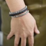 197 Armband Dames DOUBLE FOX Collection