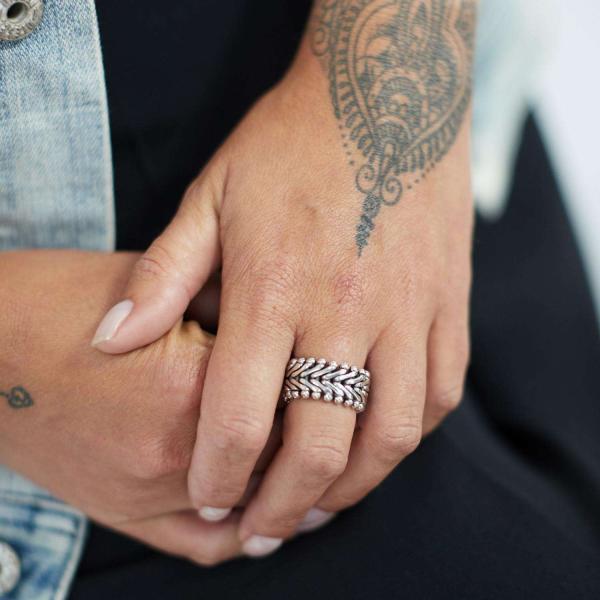 201 Ring Dames CLASSIC CHEVRON Collection