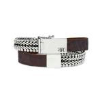 214BRC Armband BraunCroco CLASSIC CHEVRON Collection
