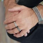 238 Ring Heren CLASSIC CHEVRON Collection