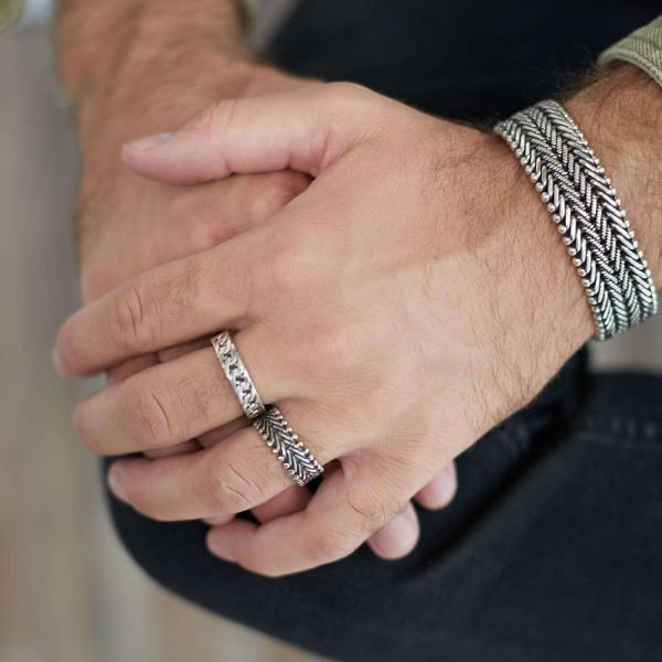 238 Ring Heren CLASSIC CHEVRON Collection