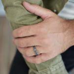 238 Ring Heren CLASSIC CHEVRON Collection