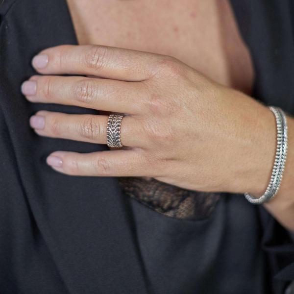 238 Ring Dames CLASSIC CHEVRON Collection