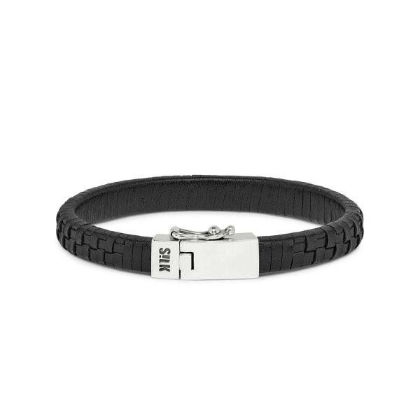 240BLK Armband Schwarz DOUBLE LINKED Collection