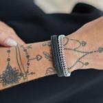 251BLK Armband Schwarz Dames BOLD Collection