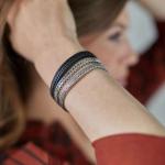 251BLK Armband Schwarz Dames BOLD Collection