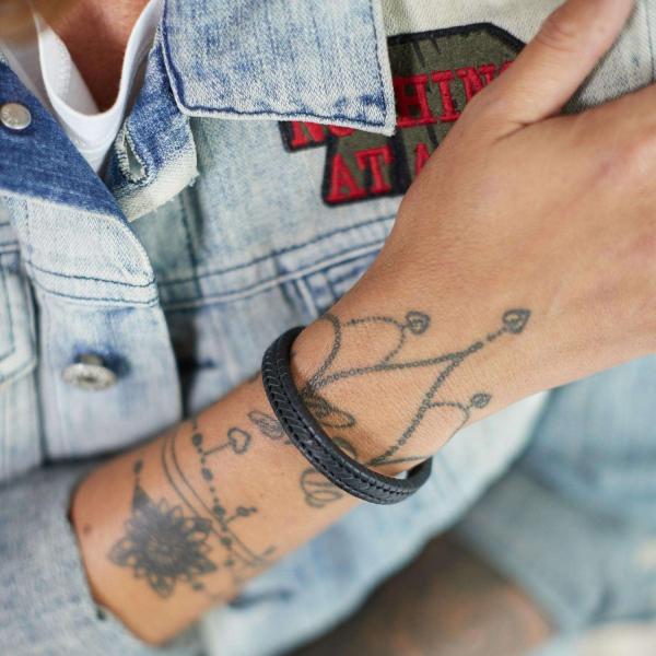 251BLK Armband Schwarz Dames BOLD Collection