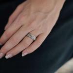 309 Ring Dames CHEVRON Collection