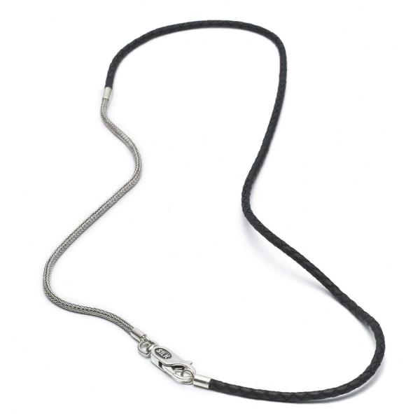 325BLK Armband | Halskette Schwarz ROOTS Collection