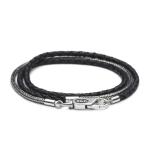 325BLK Armband | Halskette Schwarz ROOTS Collection