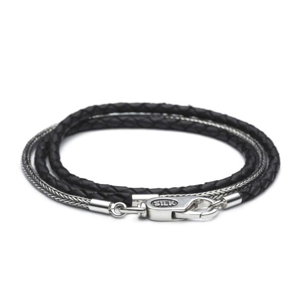 325BLK Armband | Halskette Schwarz ROOTS Collection