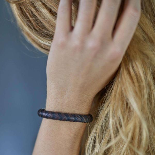 326BBR Armband Schwarz-Braun Dames ARCH Collection