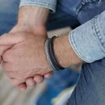 326BLK Armband Schwarz Heren ARCH Collection