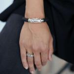 326BLK Armband Schwarz Dames ARCH Collection