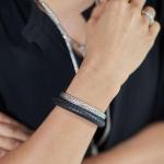 326BLK Armband Schwarz Dames ARCH Collection