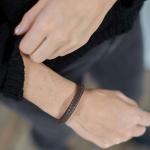 326BRN Armband Braun Dames ARCH Collection