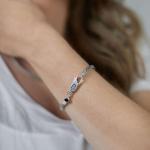 330BLK Armband Schwarz Dames ROOTS Collection