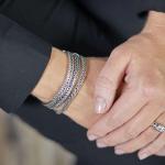 330BLK Armband Schwarz Dames ROOTS Collection