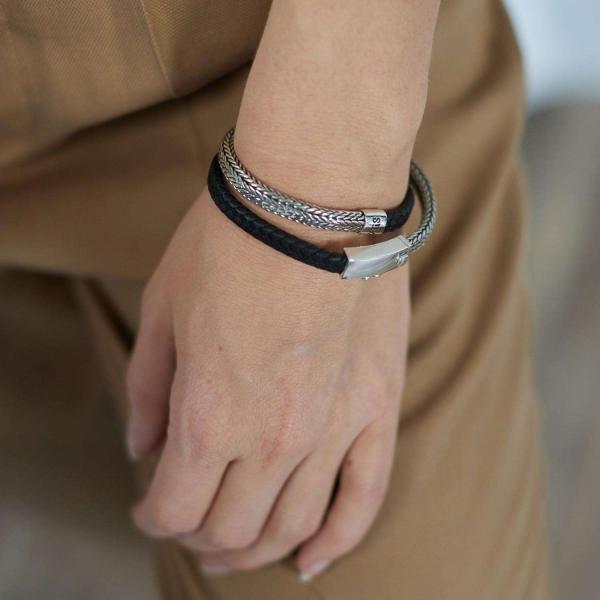 344BLK armband Schwarz Dames ALPHA Collection