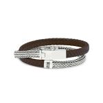 344BRN Armband Braun ALPHA Collection