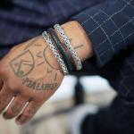 346 Armband Heren DOUBLE FOX Collection