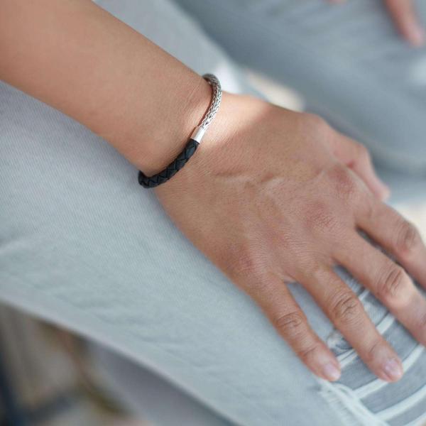 355BLK Armband Schwarz Dames ROOTS Collection