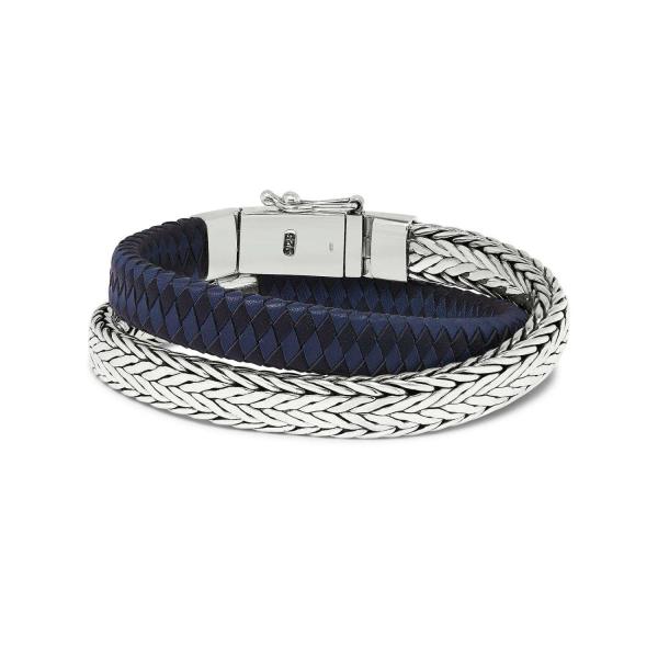 362BBU Armband Schwarz-Blau ALPHA Collection