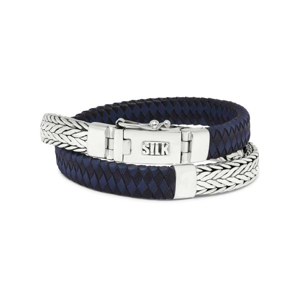 362BBU Armband Schwarz-Blau ALPHA Collection