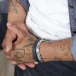 362BLK Armband Schwarz Heren ALPHA Collection