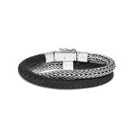 370BLK Armband Schwarz ROOTS Collection