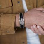 375 Armband Heren DOUBLE FOX Collection