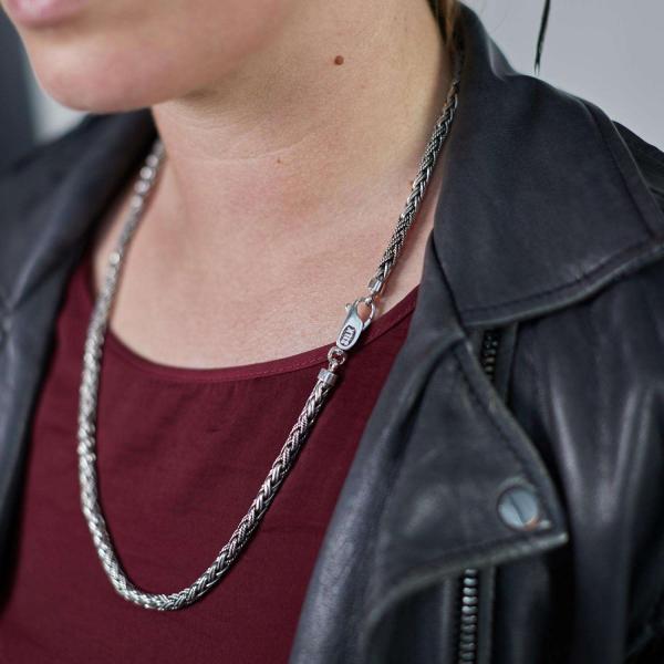 378 Halskette Dames DOUBLE FOX Collection