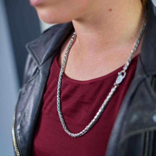 378 Halskette Dames DOUBLE FOX Collection