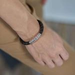 423 Armband  Schwarz-Bruin Dames CROSSLINE Collection