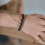 423 Armband  Schwarz-Bruin Dames CROSSLINE Collection