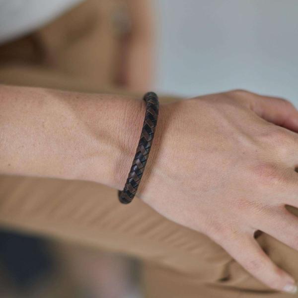 423 Armband  Schwarz-Bruin Dames CROSSLINE Collection