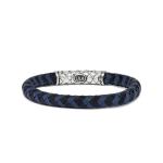 423 Armband  Schwarz-Blau CROSSLINE Collection
