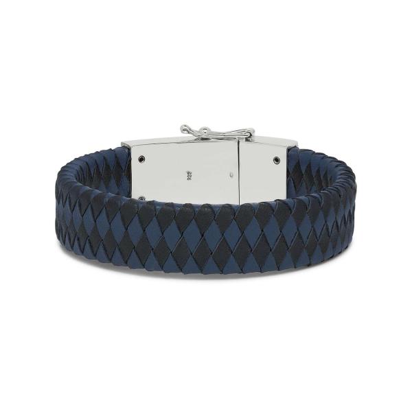811BBU Armband Schwarz-Blau ALPHA Collection