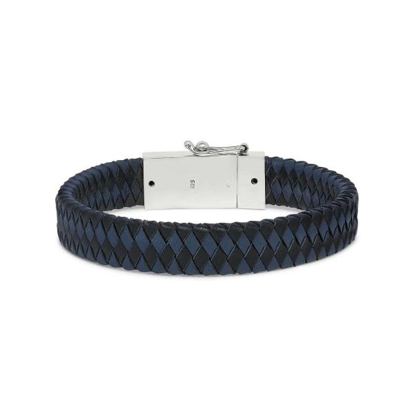 841BBU Armband Schwarz-Blau ALPHA Collection