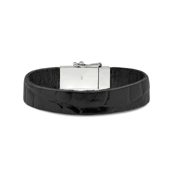 841BKC Armband Schwarz Croco ALPHA Collection