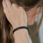 853BLK Armband Schwarz Dames ARCH Collection